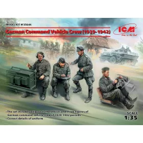   ICM 35644 German Command Vehicle Crew (1939-1942) (4 figures) (1/35)