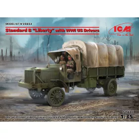 ICM 35653 Standard B Liberty with WWI US Drivers (1/35)