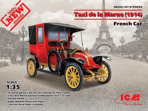 ICM 35659 Taxi de la Marne(1914),French Car (1/35)