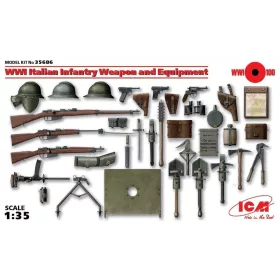 ICM 35686 WWI Italian Infantry W&E (1/35)