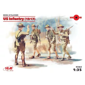 ICM 35689 US Infantry 1917 (1/35)