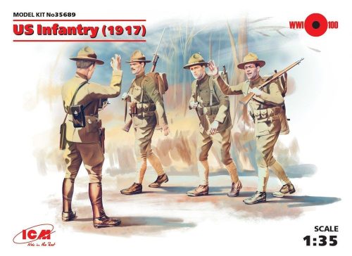 ICM 35689 US Infantry 1917 (1/35)