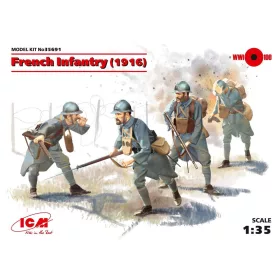 ICM 35691 French Infantry 1916 (1/35)