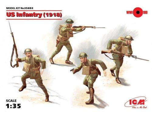 ICM 35693 US Infantry 1918 (1/35)