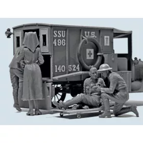 ICM 35694 WWI US Medical Personnel (1/35)