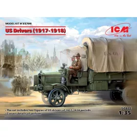 ICM 35706 US Drivers(1917-1918)(2 figures) (1/35)
