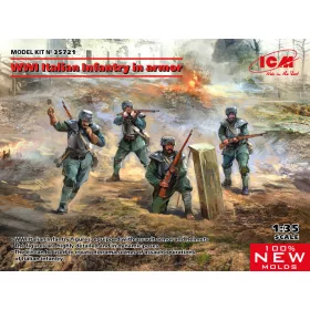 ICM 35721 WWI Italian Infantry in armor (1/35)