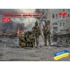  ICM 35752 "Quietly came, quietly went..." Ukrainian Soldiers 1/35 figura makett