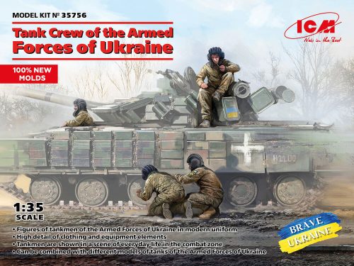 ICM 35756 Tank Crew of the Armed Forces of Ukraine (100% new molds) (1/35)