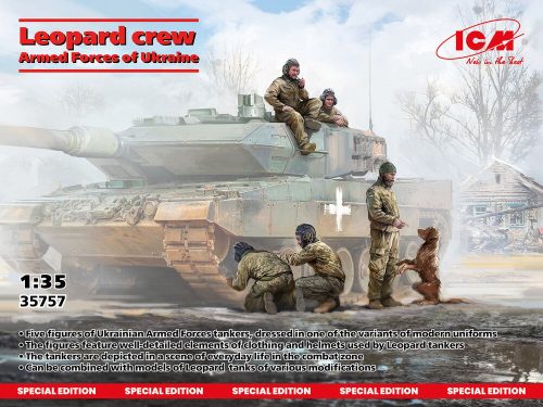 ICM 35757 Leopard crew of the Armed Forces of Ukraine (1/35)