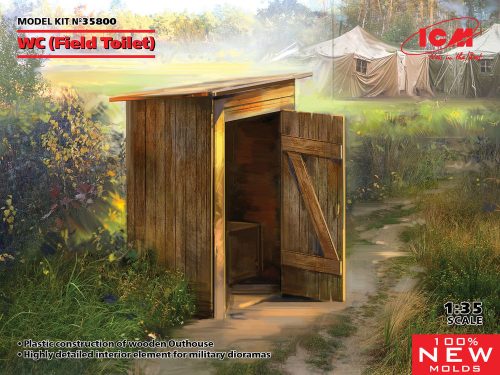 ICM 35800 WC (Field Toilet) (100% new molds) (1/35)