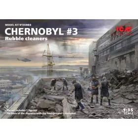 ICM 35903 Chernobyl3. Rubble cleaners (5 figures) (1/35)