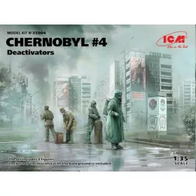 ICM 35904 Chernobyl4. Deactivators (4 figures) (1/35)