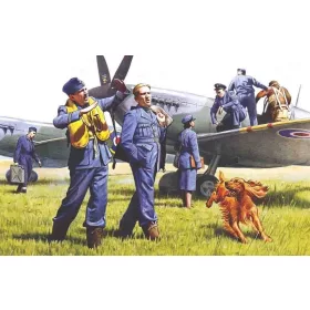 ICM 48081 RAF Plioten und Bodenpersonal (1/48)