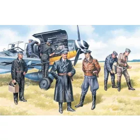   ICM 48082 Deutsche Luftwaffe Piloten und Bodenpersonal (1/48)