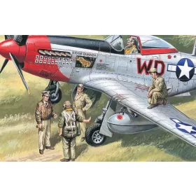 ICM 48083 USAAF Piloten und Bodenpersonal (1/48)