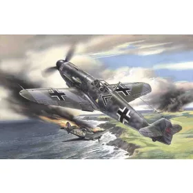 ICM 48102 Messerschmitt Bf 109F-2 WWII (1/48)