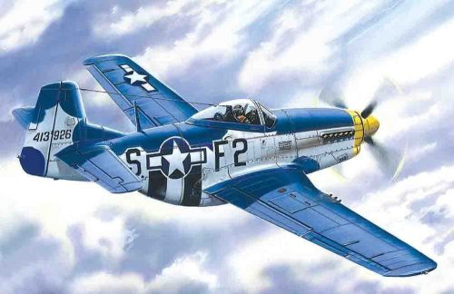 ICM 48151 Mustang P-51D-15 WWII American fighter (1/48)