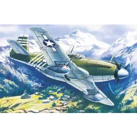ICM 48161 Mustang P-51A  WWII American Fighter (1/48)