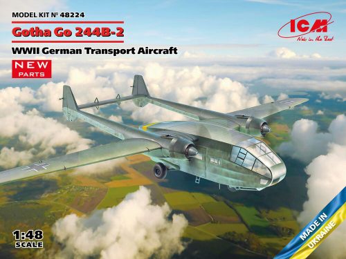 ICM 48224 Gotha Go 244B-2, WWII German Transport Aircraft (1/48)