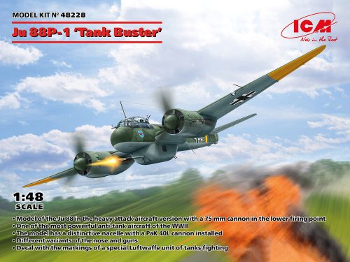 ICM 48228 Ju 88P-1 Tank Buster (1/48)