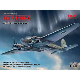 ICM 48262 He 111H-6, WWII German Bomber (1/48)