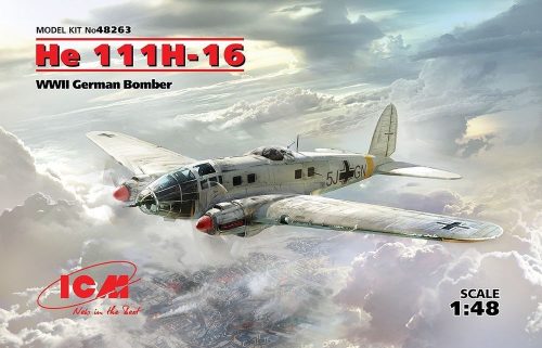 ICM 48263 He 111H-16, WWII German Bomber (1/48)