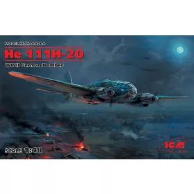 ICM 48264 He 111H-20, WWII German Bomber (1/48)