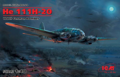 ICM 48264 He 111H-20, WWII German Bomber (1/48)