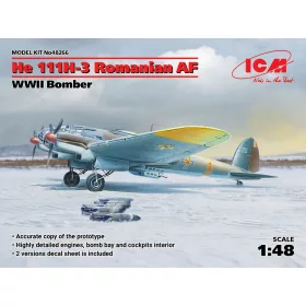 ICM 48266 He 111H-3 Romanian AF, WWII Bomber (1/48)