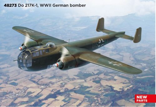 ICM 48273 Dornier Do 217K-1, WWII German bomber (1/48) repülőgép makett