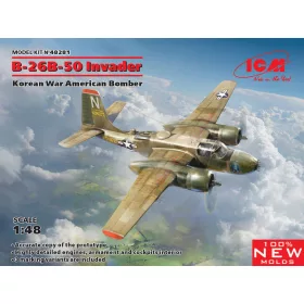   ICM 48281 B-26B-50 Invader, Korean War American Bomber (1/48)