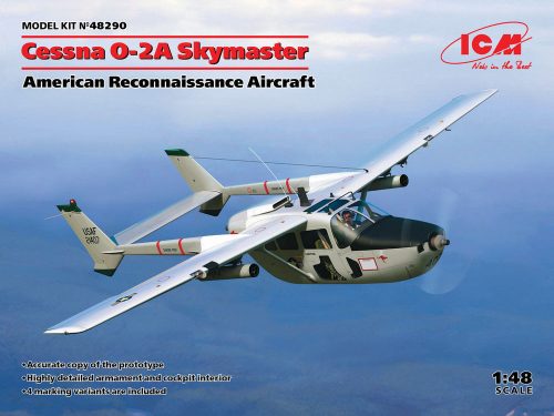 ICM 48290 Cessna O-2A Skymaster,American Reconnaissance Aircraft (1/48)