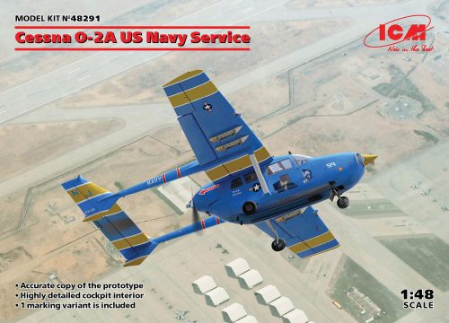 ICM 48291 Cessna O-2A US Navy Service (1/48)