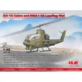   ICM 48298 AH-1G Cobra and M8A1 US Landing Mat LIMITED EDITION! (1/48)