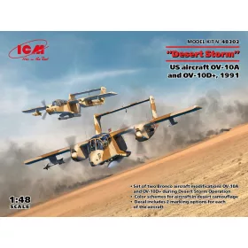   ICM 48302 'Desert Storm'. US aircraft OV-10A and OV-10D+, 1991 (1/48)