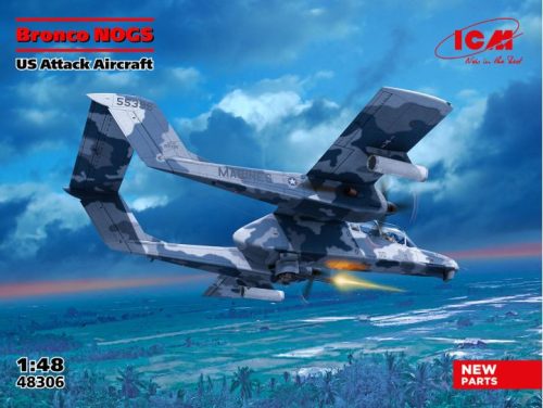 ICM 48306 Bronco NOGS, US Attack Aircraft (1/48) repülőgép makett