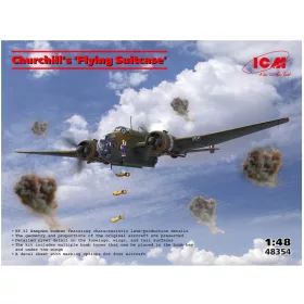   ICM 48354 British Hampden Mk.I Churchill's 'Flying Suitcase' (1/48) repülőgép makett