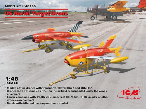 ICM 48399 US Aerial Target Drons (1/48)