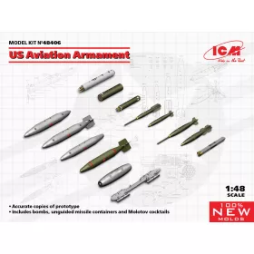 ICM 48406 US Aviation Armament (100% new molds) (1/48)