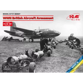   ICM 48407 WWII British Aircraft Armament (100% new molds) (1/48)