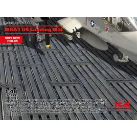   ICM 48410 M8A1 US Landing Mat (153x245 mm) (100% new molds) (1/48)