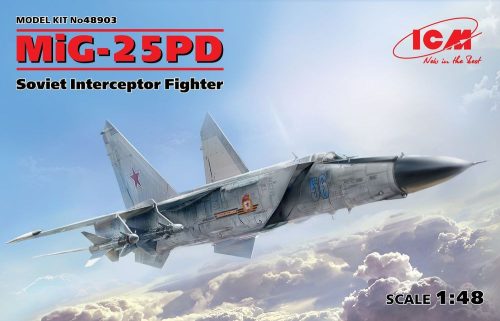 ICM 48903 MiG-25 PD, Soviet Interceptor Fighter (1/48)