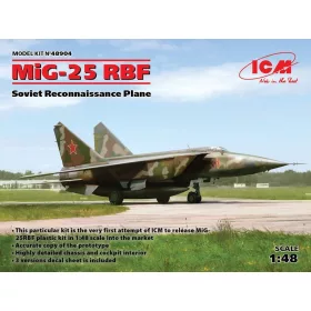ICM 48904 MiG-25 RBF, Soviet Reconnaissance Plane (1/48)