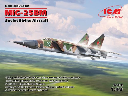 ICM 48905 MiG-25 BM, Soviet Strike Aircraft (1/48)