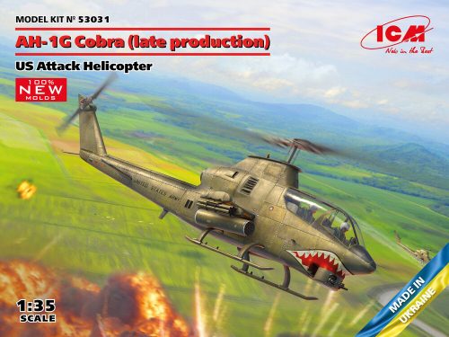 ICM 53031 AH-1G Cobra (late production), US Attack Helicopter (100% new molds) (1/35)