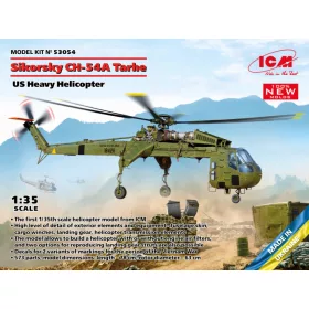   ICM 53054 Sikorsky CH-54A Tarhe US Heavy Helicopter 1/35 helikopter makett