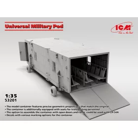   ICM 53201 Universal Military Pod with M8A1 US Landing Mat (1/35)