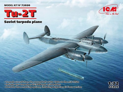 ICM 72030 Tu-2T, Soviet torpedo plane (1/72)