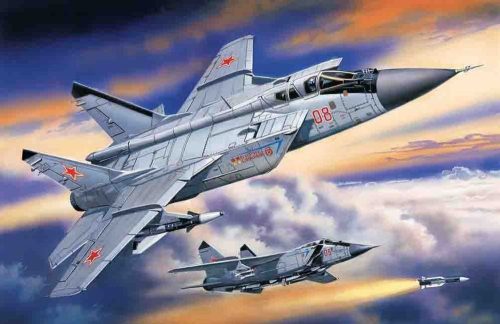 ICM 72151 MiG-31 Foxhound Russian Heavy Interceptor Fighter (1/72)